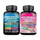 Corti-Soothe Magnesium Ashwagandha L-Theanine,Magnesium Glycinate Capsules