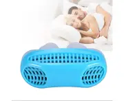 Nasal Dilators Apnea Aid Anti Snore Silicone Stop Snoring Nose Clip Stopper Blue