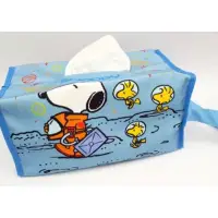 在飛比找蝦皮購物優惠-卡漫城 - Snoopy 面紙套 藍色 ㊣版 史努比 帆布 