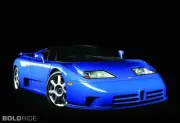 Cars 1994 bugatti eb110 s s supercar Desk Mat Stitched