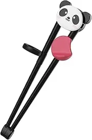 Qkbuza Toddler Training Chopsticks - Cute Animal Children Learning Practice Chopsticks - Reusable Dishwasher Safe Practice Chinese Chopstick Helper for Beginners Toddler