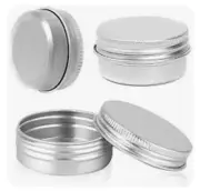 10ml size 200pcs Make Up Jar Round Cream Mini Aluminium Screw Tin Balm Pot