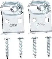 BIUDECO 1 Pair Roller Blind Mount Brackets Sturdy Curtain Track Fittings for Easy Installation Practical Fixing Parts for Roller Blinds and Reliable Accessory