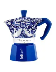 [Bialetti] D&G Moka Express 3 Cup Blue Med