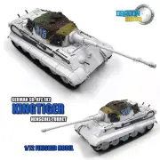 DRAGON GERMAN Sd. Kfz.182 KINGTIGER Henschel Turret 1/72 tank model s.edi