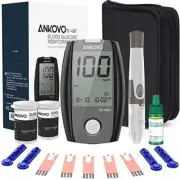 NEW Ankovo TD-4267 Blood Glucose Monitor / 100 Strips 100 Lancets / Complete Set
