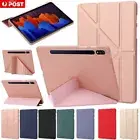 For Samsung Galaxy Tab S10+ S9 Plus 11" 12.4" Tablet Case Leather Stand Cover