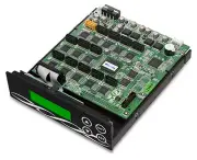 Athena SATA CD/DVD/Blu Ray Duplicator Controller card 1-11 multi burner +cables