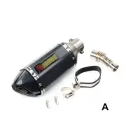 Exhaust Muffler Tube Mid Pipe Slip ATV Fits For Kawasaki Ninja Z250 2013-2016