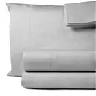 100% Egyptian Cotton Queen Bed Sheets Set 1000 Thread Count Silver Grey Luxur...