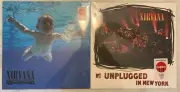 NIRVANA NEVERMIND & UNPLUGGED 2 LP SET COLORED VINYL SILVER & PURPLE NEW SEALED