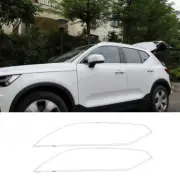 Fit For Volvo XC40 2019-2022 Chrome Steel Window Molding Trim Decoration Strips (for: Volvo)