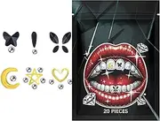 Tooth Gems for Teeth,Teeth Jewelry Starter Kit - Tooth Gems Kit for Teeth, Crystals Jewelry Kit, Teeth Jewelry Starter Kit, Enhance Your Smile with Dazzling Fashion