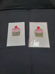 Lot Of 2 Hallmark Signature Valentines Cards One With Envelope