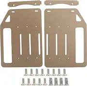 DIY Transparent Acrylic Hard Drive Bracket Stand, Supports 3.5in Hard Drives, Includes Mounting Screws and Drawing for Easy Installation, High Safety Factor, Ideal for DIY Enthusi