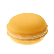 5 Pcs Candy Color Jewelry Box Multicolor Vivid Cake Shape Portable Ring Earrings Storage Box Gift Case YELLOW COLOUR