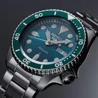 在飛比找Yahoo奇摩購物中心優惠-SEIKO 精工 5 Sports 系列 綠水鬼機械錶 (4