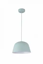 Symmetrical Angled Dome Scandinavian Pendant Light - Green
