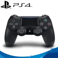 在飛比找PChome24h購物優惠-PS4 原廠 DS4 光條觸碰板 無線震動控制器-極致黑 C