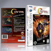 Sega Saturn Custom Case - NO GAME - Contra Legacy of War