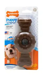 PUPPY CHEW RING BONE WOLF EACH