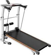 Treadmills Treadmills for Home Folding Treadmill Treadmills Mechanical Home Small Walking Machine Silent Folding Lengthening Slope Adjustment Moving Roller