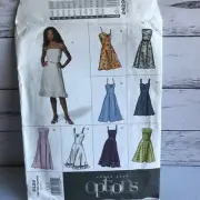 Vogue Sewing Pattern 2429 Size 8-10-12 New Uncut Dress