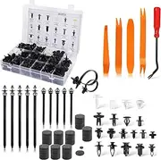 Car Retainer Clips Bumper Retainer Clips Trim Removal Tool Fasteners Retainer Kit 16 Most Popular Sizes Auto Push Pin Rivets Set Door Trim Panel Clips for GM Ford Toyota Honda Nissan (460pcs)