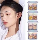4 Colors Waterproof Highlighter Palette Bronzer Powder To✨y Skin Brighten C1P5