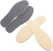 TOVINANNA 2 Pairs Warm and Insoles for Men and Women of Comfortable Boot Inserts with Thermal Insulation Lightweight and Breathable Foot Sole Inserts