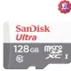 SanDisk 128GB 128G microSDXC【100MB/s 灰】Ultra microSD micro SD SDXC UHS UHS-I Class 10 C10 SDSQUNR-128G 記憶卡 手機記憶卡