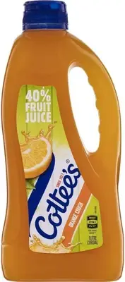 Cottees Orange Concentrate Cordial, 1L