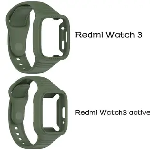 小米 Redmi Watch 3 Active 矽膠 錶帶 更換 高品質 耐用 舒適 Redmi Watch3 腕帶