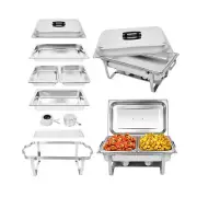 Chafing Dishes Buffet Set [2/4 Pack] Commercial Catering Food Warmers for Par...