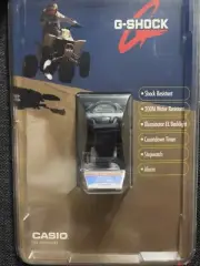 New Sealed CASIO G-SHOCK Watch Digital Rubber Black 200M Water Resistant