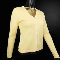 在飛比找有閑購物優惠-美國品牌Brooks Brothers鵝黃色蠶絲長袖針織外套