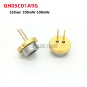 1pcs SHARP 520nm 500mW 600mW Green Laser Diode TO-5 φ9mm GH05C01A9G