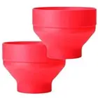 Microwave Popcorn Maker Silicone Popcorn Bowl Foldable Popcorn Popper Maker