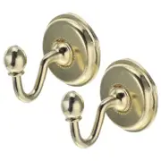 2 Pcs Vintage Practical Portable Pommel Holdback Hooks Tieback Hooks