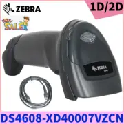 Zebra DS4608-XD40007VZCN 1D/2D Handheld Barcode Scanner corded DS4608 USB Cable