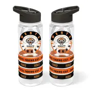 Wests Tigers NRL Tritan Drink Bottle with Wrist Bands