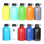 HYDROFLASK 64OZ 水瓶大容量廣口瓶帶吸管不銹鋼真空杯水瓶杯 1180ML