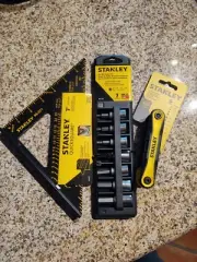 Three Piece Set Stanley Socket Set,Hex key Set, Quicksquare
