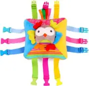 Buckle Pillow Toys For Toddlers, Sensory Activity Learning Fine Motor Skill