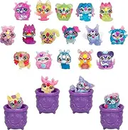 Magic Mixies Shimmerverse Series Mega Pack - 20 Minis Included, 4 Hidden Inside Cauldrons, 5 New Powers to Discover, 90 to Collect