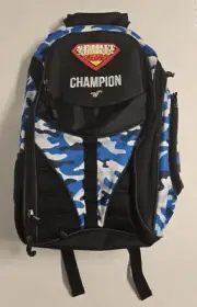 Spirit Sports Champion Cheer & Dance Backpack Blue & White Camo New