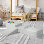 Bo Peep Foam Play Set Soft Blocks Durable Load-Bearing Detachable Washable Toys Indoor Playground Climbing Children Activity 5PCS (2 Small, 3 Medium) for Kids