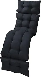 Chaise Lounge Cushion - Thickened Outdoor Set, Head Home Recliner Cushion, Rocking Chair Cushion, Chair Cushion, Rattan Chair Cushion, Bay Window Cushion, Thickened Outdoor Recliner Cushion
