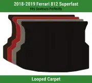 Lloyd Classic Loop Trunk Carpet Mat for 2018-2019 Ferrari 812 Superfast (for: Ferrari)