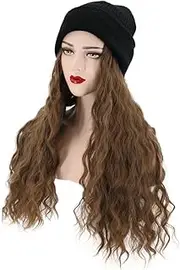 Baluue Fashion Wig Cover for Women Stylish Hair Wig Hat Natural Appearance for Daily Party Celebration
